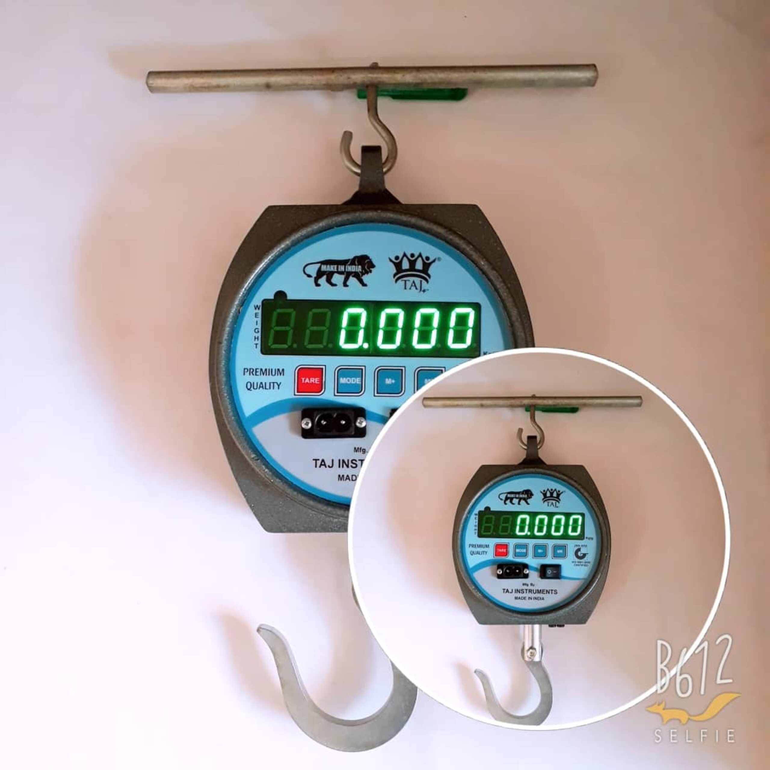50kg 10g sturdy digital hanging scale for lpg gas bottle delivery men,specially for gas distributor’s