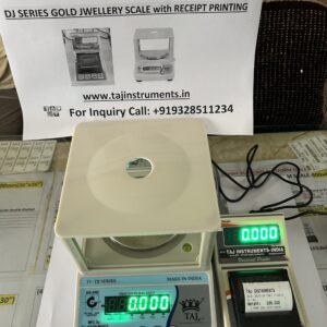 gold jwellery weighing scale with receipt printing