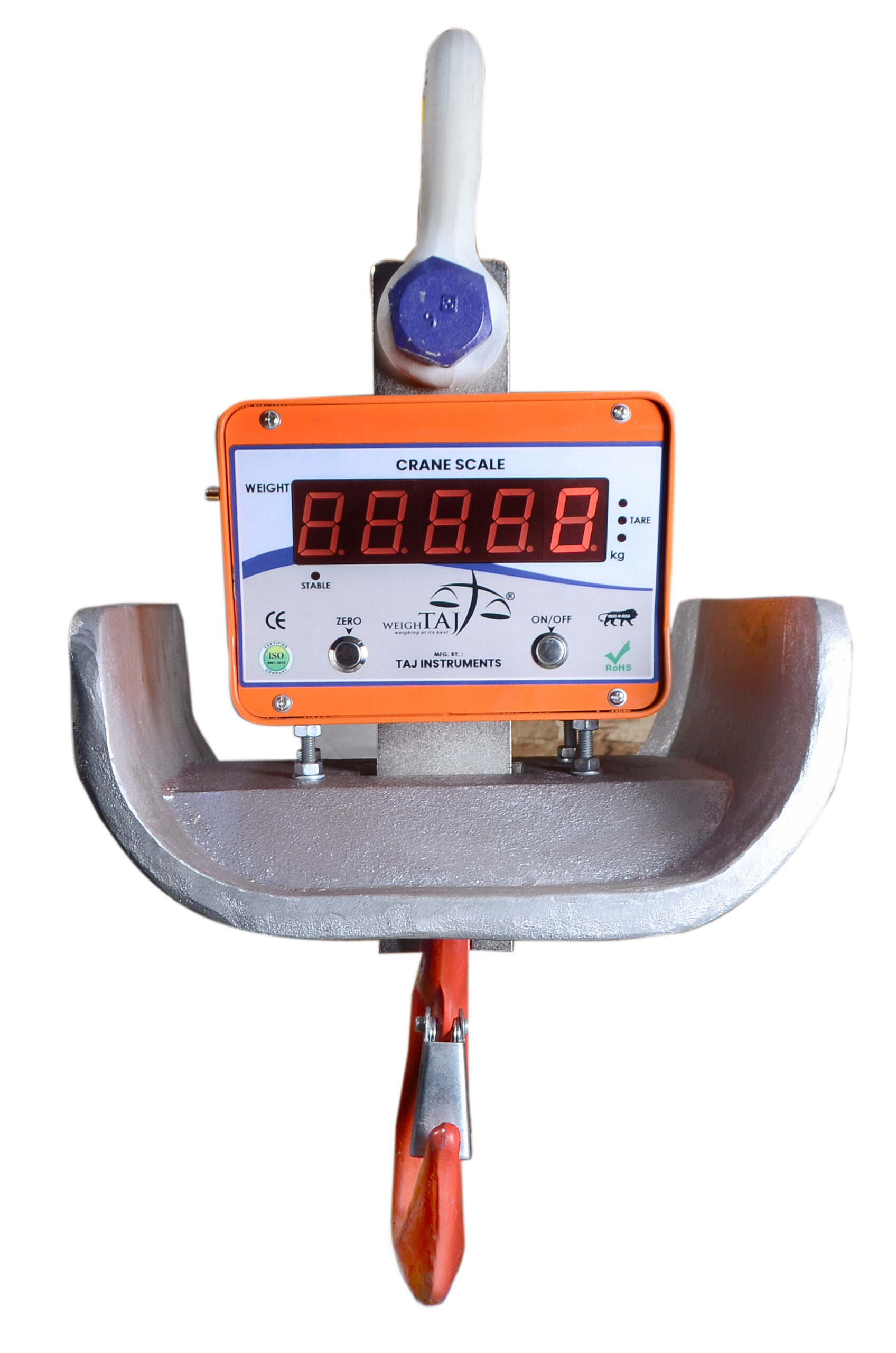 TICS-Heatproof Premium Industrial Crane Weighing Scales Available in 3Ton,5Ton,10Ton,15Ton (Works in Heat Upto 90-100 deg)100% Indian Make