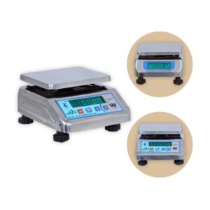 10kg steel micro mini digital counter scale, 100% made in india, with auto rechargeable battery