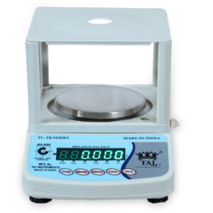 TI-DJ Series Precision Gold Balance Specially For Gold Jwellery Showrooms & Workshops 600g-0.01g (10mg) with Extra Display & 200g Standard Calibration Weight