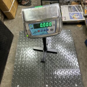 500kg 750x750mm heavy “c”channel structure with single heavy brick type jumbo load cell (copy)